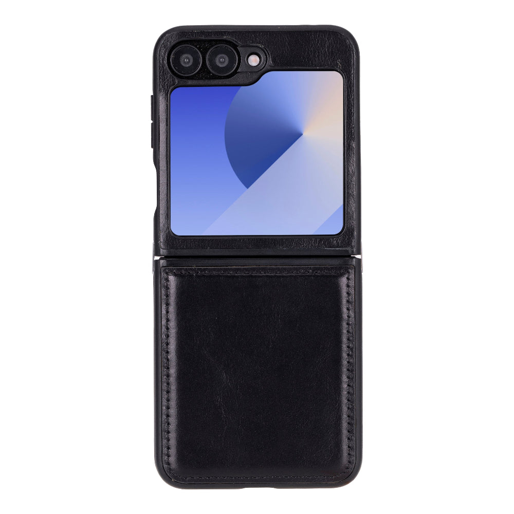 Samsung Z Flip 6 Leather Case